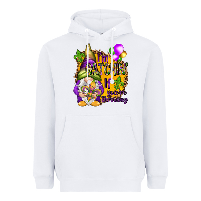 I'm Catching If You're Throwing Heavyweight Hoodie by NancyCooperArtShop | Teevron