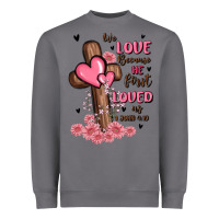 Storm valentine cross Heavyweight Sweatshirt - MaliasSmallBusiness