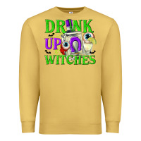 Antique Gold Drink Up Witches Premium Sweatshirt - texasbilliewilder
