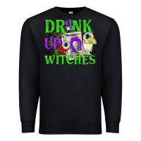 Black Drink Up Witches Premium Sweatshirt - texasbilliewilder