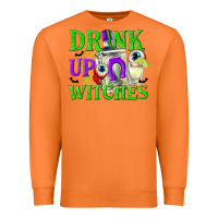 Carrot Drink Up Witches Premium Sweatshirt - texasbilliewilder
