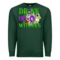 Sports Green Drink Up Witches Premium Sweatshirt - texasbilliewilder