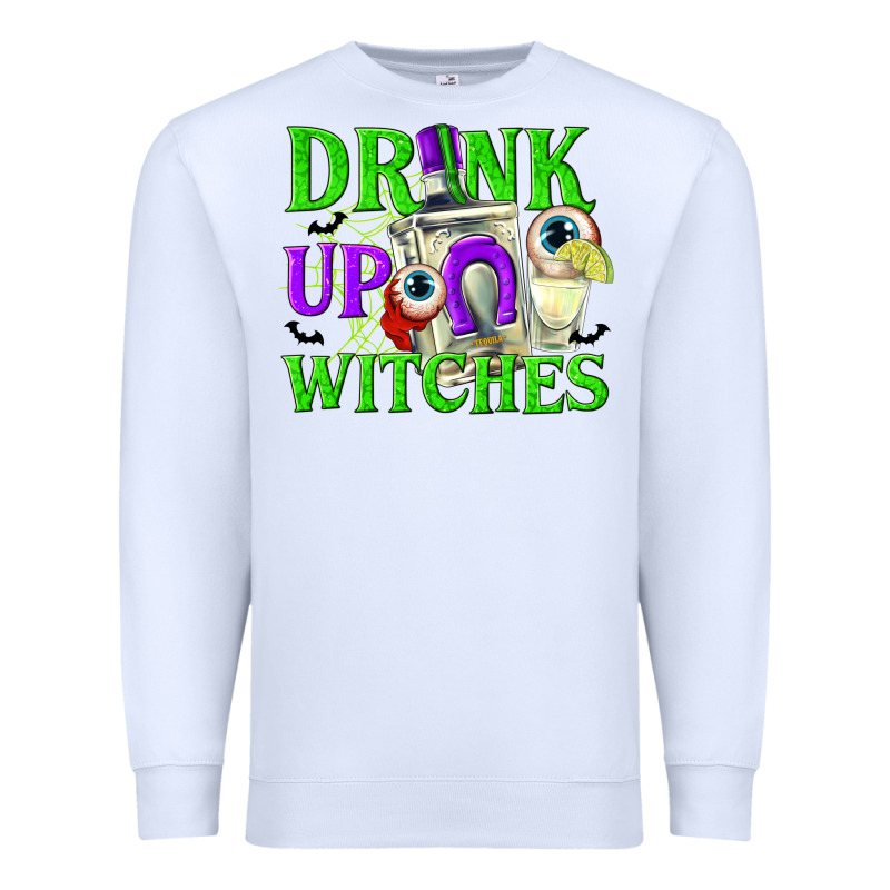 Drink Up Witches Premium Sweatshirt by texasbilliewilder | Teevron