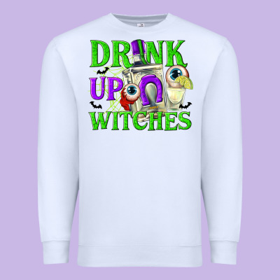 Drink Up Witches Premium Sweatshirt Designed By Texasbilliewilder