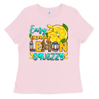 Bubblegum Pink easy peasy lemon squezzy Ladies Tee - Zillion Design Studio