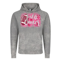 Cloud Rock tackle cancer football leopard Vintage Hoodie - AdoDesignShop