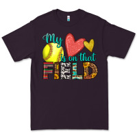 Plum my heart is on that field softball Premium Tee - HRA Design Shop