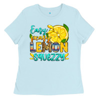 Baby Blue easy peasy lemon squezzy Ladies Tee - Zillion Design Studio