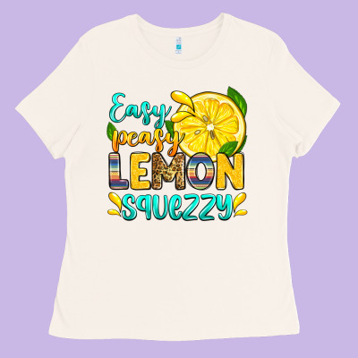 Easy Peasy Lemon Squezzy Ladies Tee Designed By Zillion Design Studio