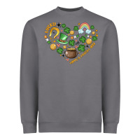 Storm st patricks  hearts Heavyweight Sweatshirt - MaliasSmallBusiness