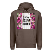 Coffee first my mother forever my friend tumbler tbs Premium Hoodie - TumblerDesignByShophia