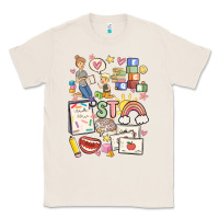 Natural can't talk right now doing speech therapy stuff Classic Tee - MaliasSmallBusiness