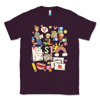 Plum can't talk right now doing speech therapy stuff Classic Tee - MaliasSmallBusiness