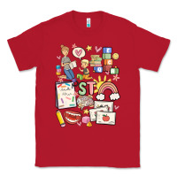 Red can't talk right now doing speech therapy stuff Classic Tee - MaliasSmallBusiness