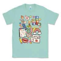 Seafoam can't talk right now doing speech therapy stuff Classic Tee - MaliasSmallBusiness