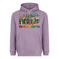Lavender Mexican Dia De Los Muertos Coffee Cups Heavyweight Hoodie - texasbilliewilder