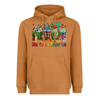 Meerkat Mexican Dia De Los Muertos Coffee Cups Heavyweight Hoodie - texasbilliewilder