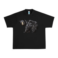 Black Sloth Bear Urban Heavy Tee - LillyAllenDesigns