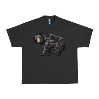 Pigment Black Sloth Bear Urban Heavy Tee - LillyAllenDesigns
