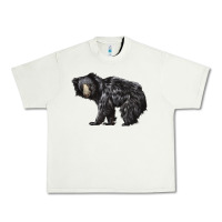 Pistachio Sloth Bear Urban Heavy Tee - LillyAllenDesigns