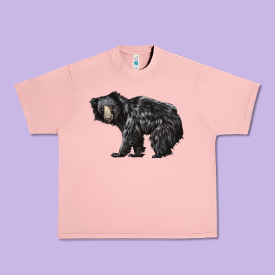 Sloth Bear Urban Heavy Tee Designed By Lillyallendesigns