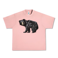 Salmon Sloth Bear Urban Heavy Tee - LillyAllenDesigns