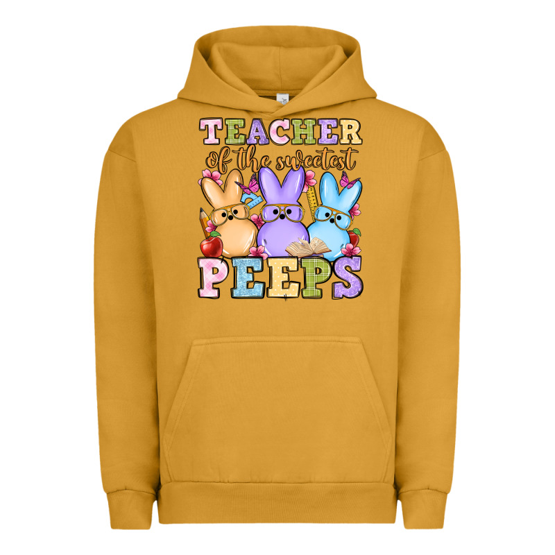 Easter Day Teacher Of The Sweetest Peeps Urban Hoodie by OliviaCreatesArt | Teevron