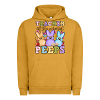 Pigment Peanut Butter Easter Day Teacher of the sweetest peeps Urban Hoodie - OliviaCreatesArt