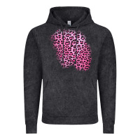 Vintage Black pink leopard patch Vintage Hoodie - AdoDesignShop