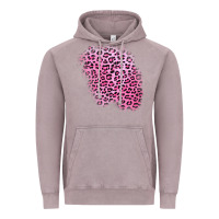 Vintage Zinc pink leopard patch Vintage Hoodie - AdoDesignShop