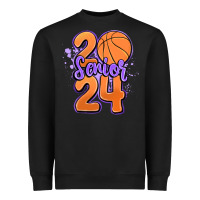 Senior 2024 Basketball Heavyweight Sweatshirt | Teevron