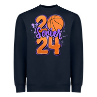 Navy senior 2024 basketball Heavyweight Sweatshirt - MaliasSmallBusiness