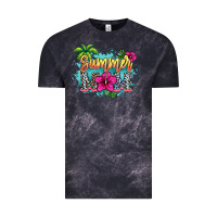 Cloud Black summer mom Vintage Tee - NancyCooperArtShop