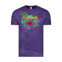 Cloud Purple summer mom Vintage Tee - NancyCooperArtShop