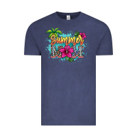 Vintage Denim summer mom Vintage Tee - NancyCooperArtShop