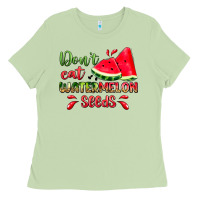 Matcha don't eat watermelon seeds Ladies Tee - Zillion Design Studio