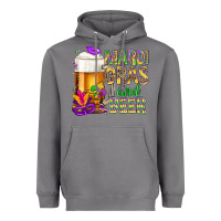 Storm Mardi Gras and beer Heavyweight Hoodie - NancyCooperArtShop