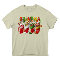 Mossy christmas grandma Heavy Core Tee - FaDigitalArtStudio