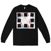 Black add your text photo collage life Long Sleeve Tee - MaliasSmallBusiness