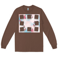 Chestnut add your text photo collage life Long Sleeve Tee - MaliasSmallBusiness