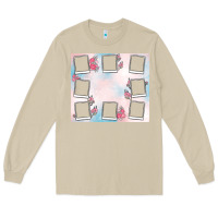 Mushroom add your text photo collage life Long Sleeve Tee - MaliasSmallBusiness