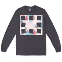 Smoke add your text photo collage life Long Sleeve Tee - MaliasSmallBusiness