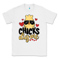 White chicks dig me Classic Tee - MaliasSmallBusiness