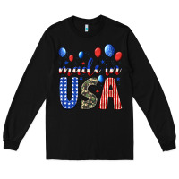 Black made in usa Long Sleeve Tee - JahusDesignShop