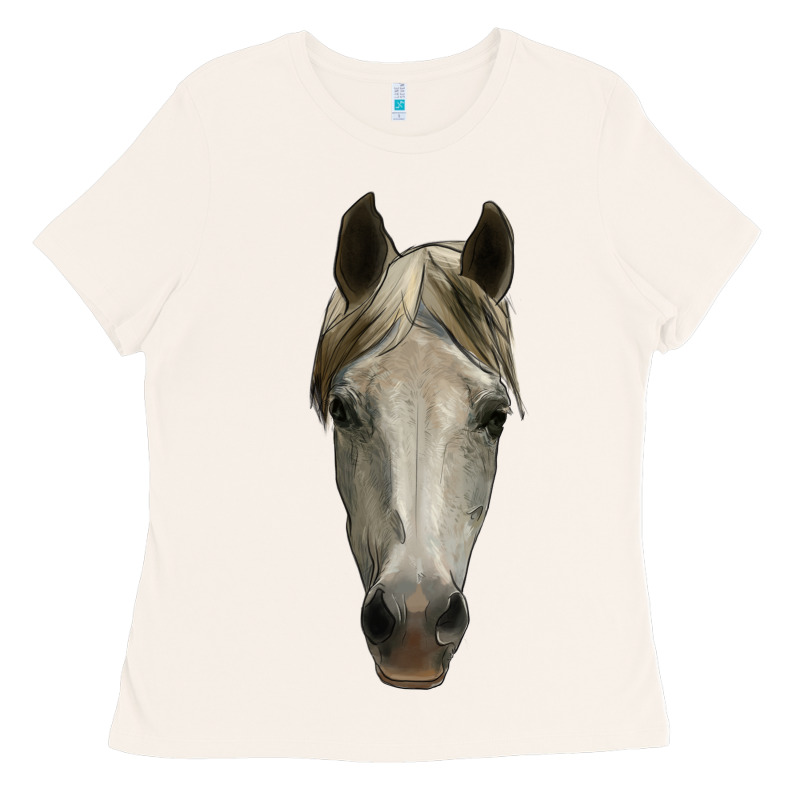 Horse Head Ladies Tee by RanaPortraitStore | Teevron