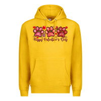 Lemon Happy Valentine's Day paws Valentine's Day Premium Hoodie - HowdyJamesFarm