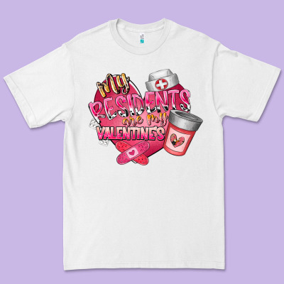 My Residents Are My Valentine Premium Tee Designed By Racoondesign