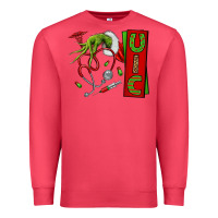 Cardinal Christmas Character Premium Sweatshirt - NancyCooperArtShop