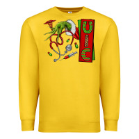 Lemon Christmas Character Premium Sweatshirt - NancyCooperArtShop