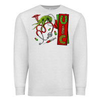 Oatmeal Heather Christmas Character Premium Sweatshirt - NancyCooperArtShop